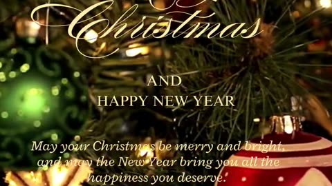 Merry Christmas & Happy New Year