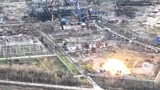 💣 The crew of MiG-29MU1 uses AASM-250 HAMMER bombs to strike enemy soldiers in the