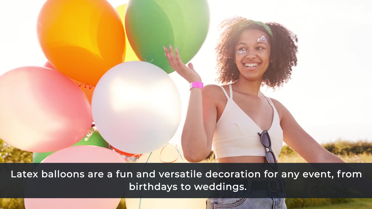 Latex Balloons for Every Occasion