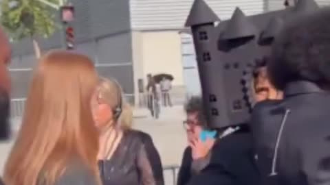 Jaden Smith Called Out For Castle Helmet Outfit