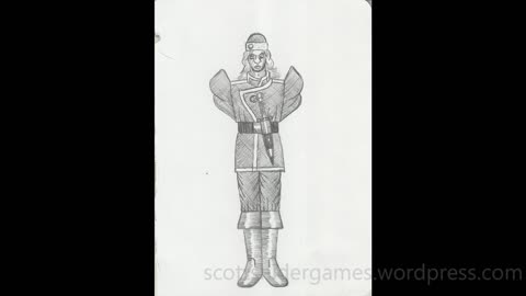 Soldier Pencil Sketch Video #5 (01-13-2025)