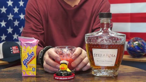 Robert Viola - Stella Rosa Buttered Toffee Brandy & Strawberry Yoohoo