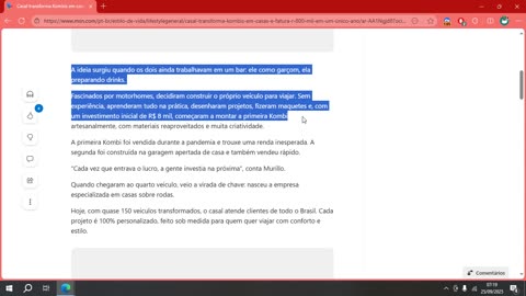 Casal transforma Kombis em casas e fatura R$ 800 mil em um único ano