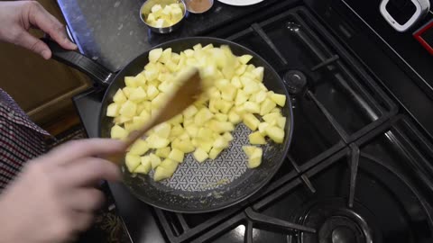 Warm Apple & Blackberry Crumble | Easy Homemade Dessert