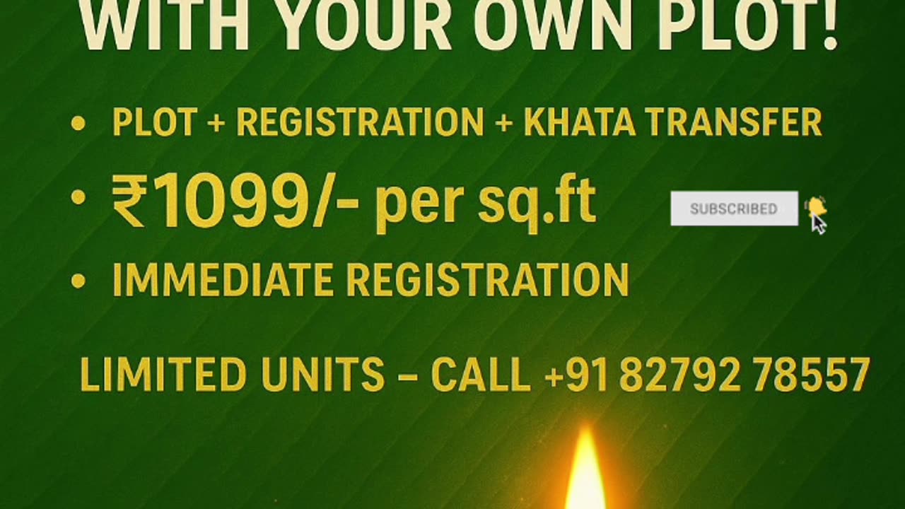 DEEPAVALI MEGA OFFERCELEBRATE DEEPAVALI WITH YOUR OWN PLOT! | दीपावली मेगा ऑफरअपने प्लॉट के साथ |