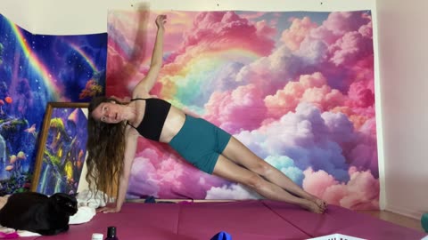 Sun salutes the ache, limbs fold into quiet fire: yoga owns the dawn #everydamnday @TheMFingCOO