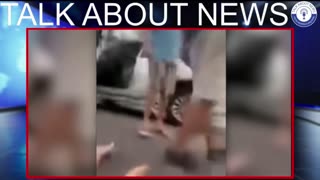 PSYCHO COP PULLS LOADED GUN ON CHILDREN, KICK THEM, SLAM THEM TO THE GROUND!