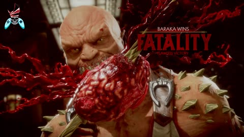 Mortal Kombat 11 baraka food fatality for thought