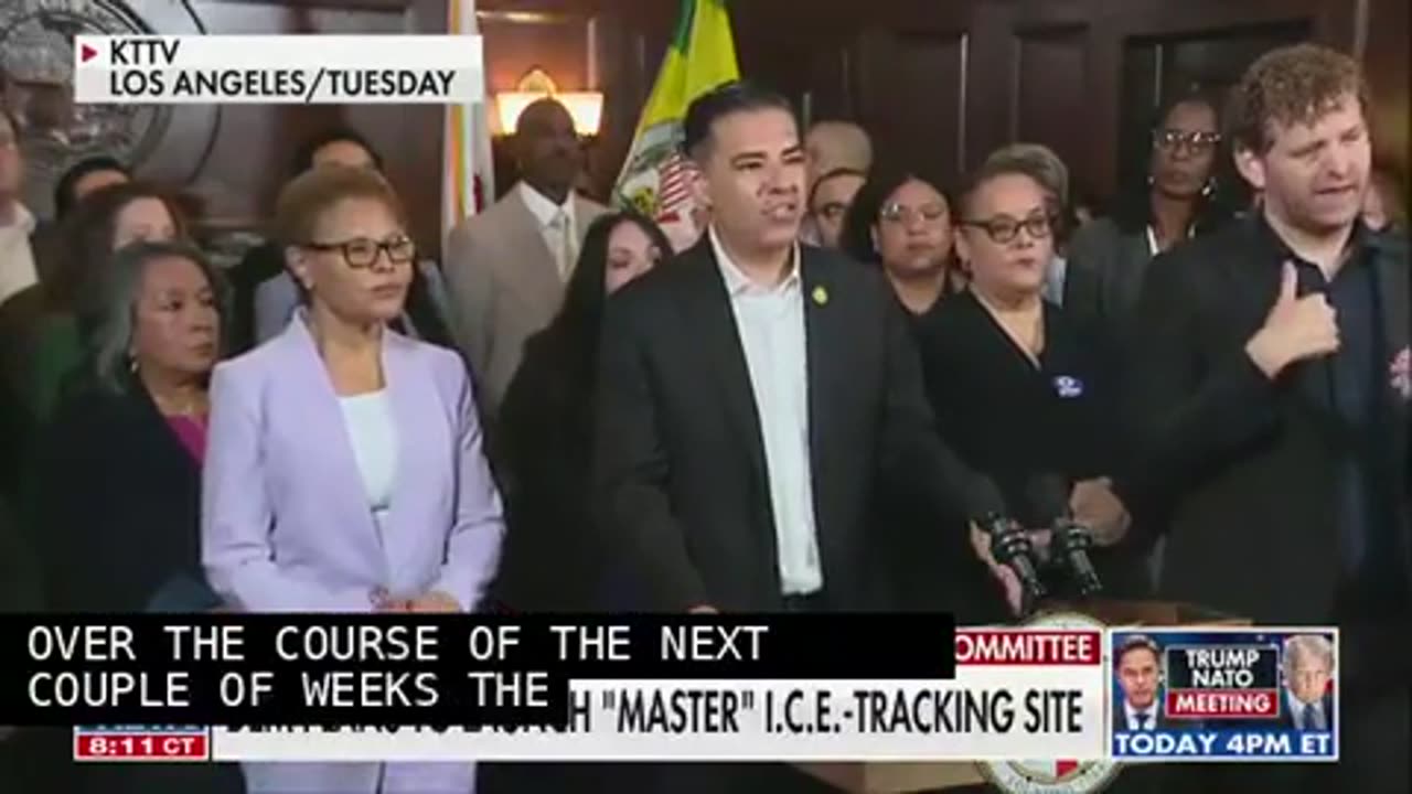 Democratic members of Congress are launching a ‘master ICE tracker’ to keep tabs on federal agents