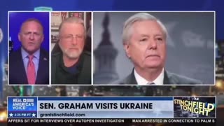 Senator Lindsey Graham is laundering money from the Ukraine war back into his personal bank