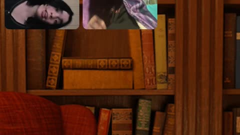 Putting books away & vibing to EPIC