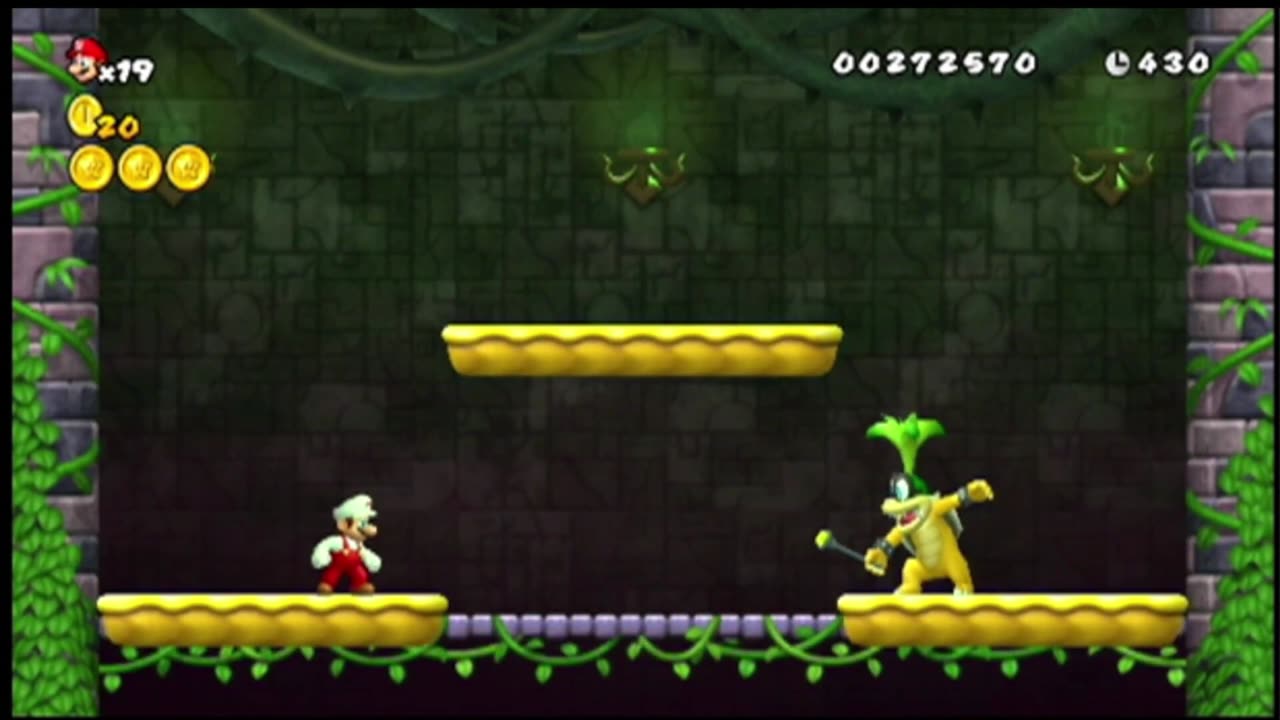 New Super Mario Bros. Wii Any% Run (NOT A SPEEDRUN)