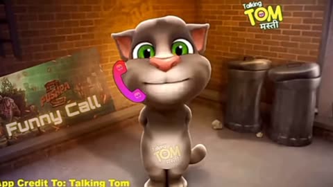 Talking Tom Funny call for Pushpa