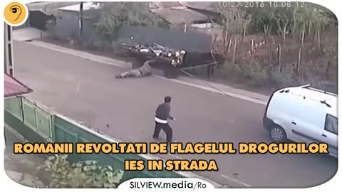 ROMANII REVOLTATI DE FLAGELUL DROGURILOR IES IN STRADA