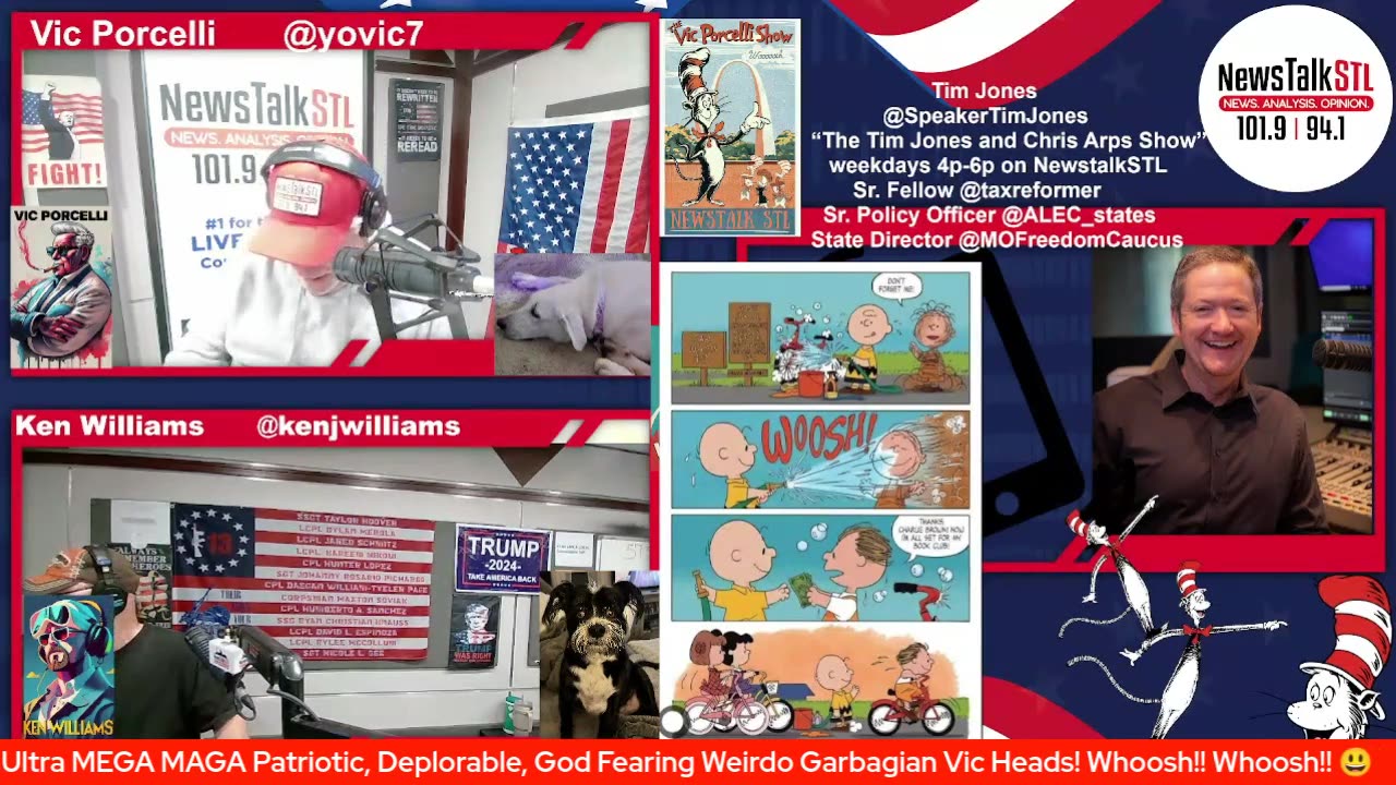 The Vic Porcelli Show – NewstalkSTL – 10-08-25