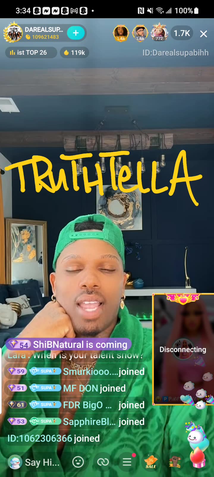 DAREALSUPABIHH GOING IN 10/13/25