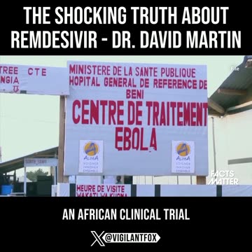 Hospitals murdered COVID patients. Remdesivir was too unethical to use.mp4