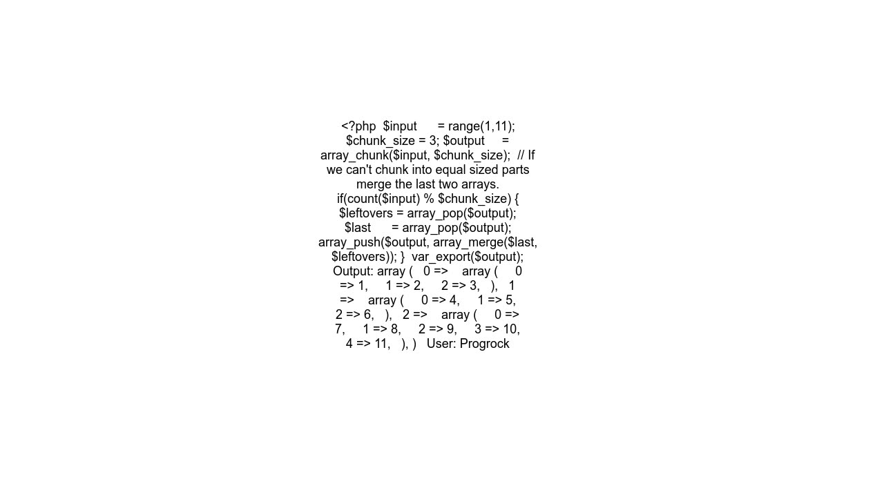 Split flat array into multiple arrays with specific counts dictated by another array of integers