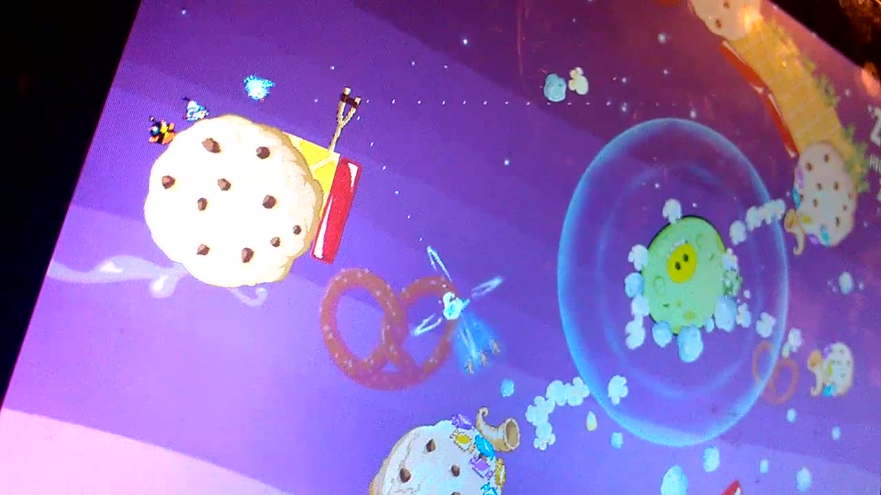 Angry birds Space with little brother 2010