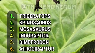Jurassic Park Dinosaurs Trivia Quiz #2
