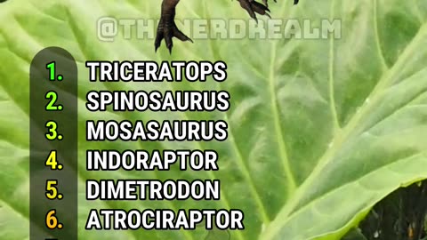 Jurassic Park Dinosaurs Trivia Quiz #2