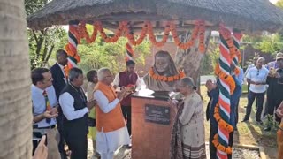 Honouring Legacy: The Unveiling of Kasturba Gandhi's Bust