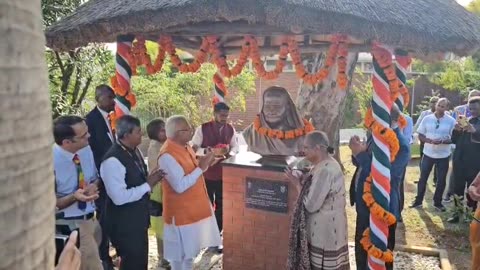 Honouring Legacy: The Unveiling of Kasturba Gandhi's Bust