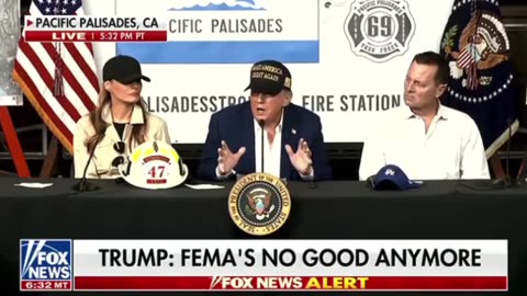 Trump roasts FEMA