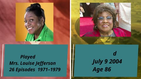 All In The Family TV Series Cast Then And Now 2025