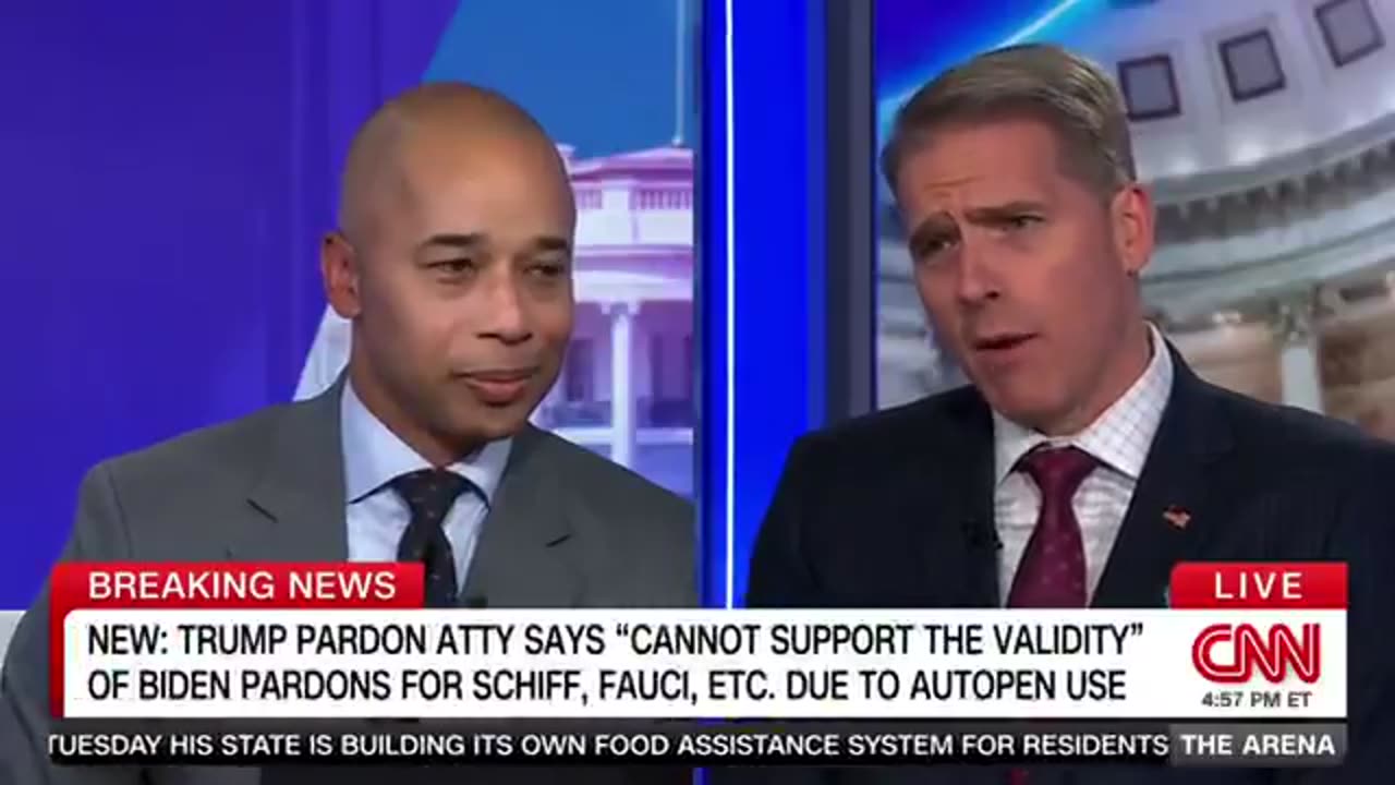 Scott Jennings gives this Democrat a reality check about Biden autopen scandal