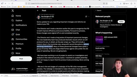 BREAKING DAN BONGINO ANNOUNCES MAJOR ARRESTS THIS IS HUGE