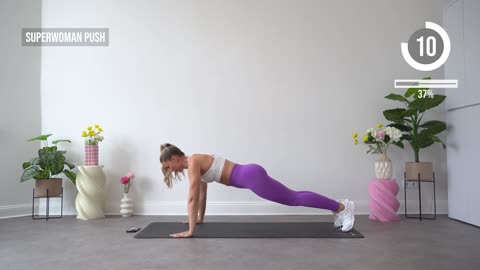 30 MIN Beginner FULL BODY, Bodyweight only, No Repeat, Home Workout