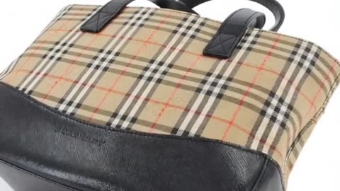 Burberry Plaid Small Handbag