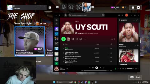 xQc reacts to Young Thug's hard R song