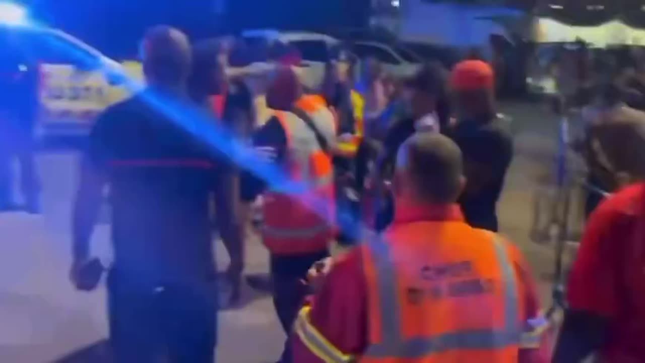 At least 15 victims after a person drove a vehicle into a crowd during Christmas