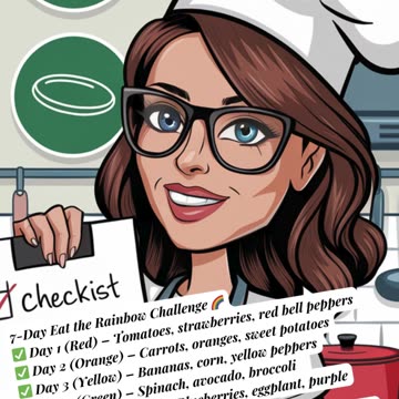 Challenge: One Red & One Green Per Meal!