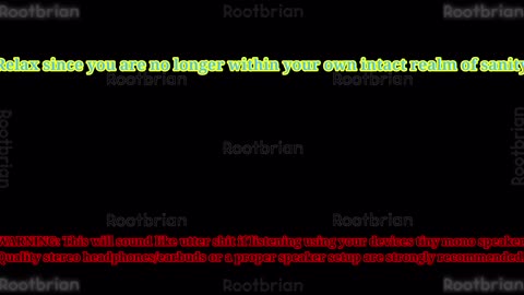 Relax since you are no longer within your own intact realm of sanity (Soundtrack)