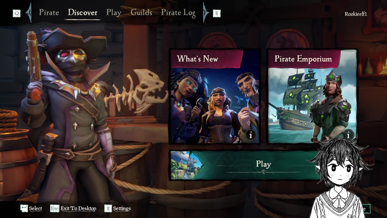 DRINKING PIRATE TIME - Sea Of Thieves!