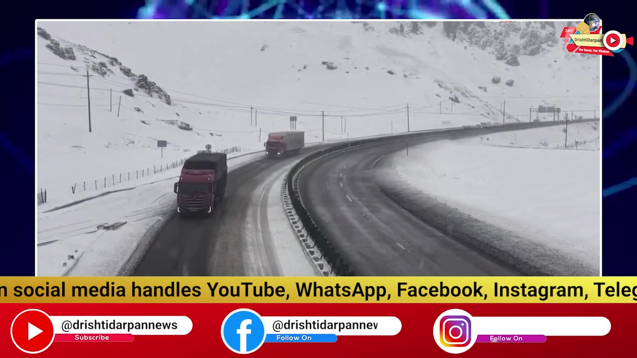 Avalanche, Heavy Snow Disrupt Traffic in Northern Parts of Xinjiang