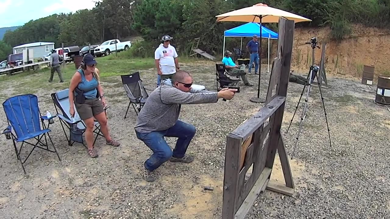 Handgun Combatives Working From Cover