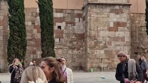 Harinam Sankirtan in Barcelona, Spain January 2025