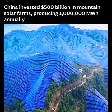 China: Leading the World in Solar Power with Vast Farms Across Deserts, Mountains, and Lakes