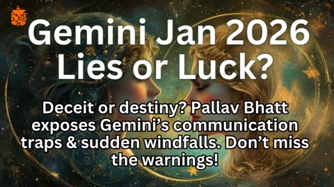 Gemini January 2026: Lies or Luck? – Pallav Bhatt Explains