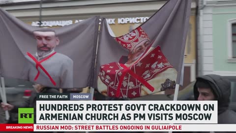 Armenians demand freedom for priests and business tycoon