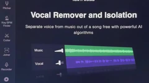 Voice আর Music আলাদা করুন