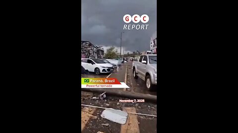 #Brazil #Tornado #Paraná #ExtremeWeather #RioBonitoDoIguaçu #climate #anomaly #climatecrisis