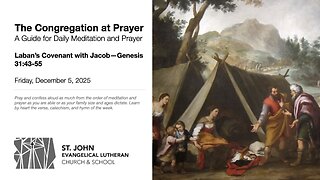 Laban’s Covenant with Jacob—Genesis 31:43-55