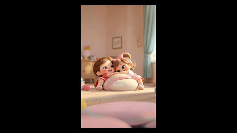 They went from mini drama…to the sweetest nap ever