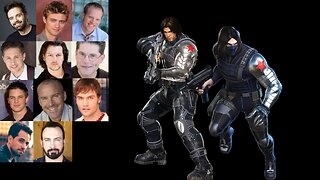 Animated Voice Comparison- Winter Soldier (Captain America)