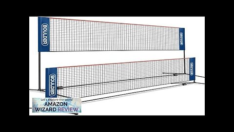 Boulder Badminton Pickleball Net Adjustable Portable Net for Junior Tennis Kids Review